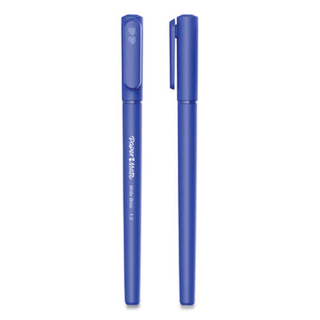 Paper Mate® Write Bros. Ballpoint Pen, Stick, Medium 1 Mm, Blue Ink, Blue Barrel, Dozen freeshipping - TVN Wholesale